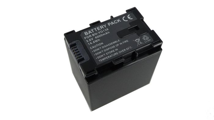 CoreParts Battery for JVC Camcorder 10.8Wh Li-ion 3.6V 3000mAh - W124864910