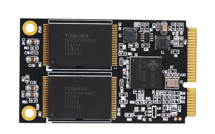 CoreParts 256GB mSATA SSD 3D NAND Technology TLC/QLC 550/482 Read/Write (MB/S) - Bulk Packaging (plastic bag) - W124965842