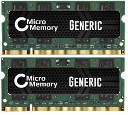 CoreParts 4GB Memory Module for Apple 800Mhz DDR2 Major SO-DIMM - KIT 2x2GB - W124863344