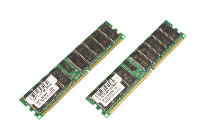 CoreParts 2GB Memory Module for Dell 266Mhz DDR Major DIMM - KIT 2x1GB - W125063562