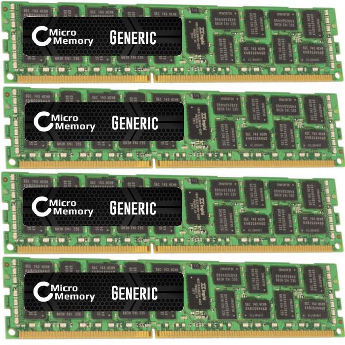 CoreParts 32GB Memory Module for HP 1333Mhz DDR3 Major DIMM - KIT 4x8GB - W124963917