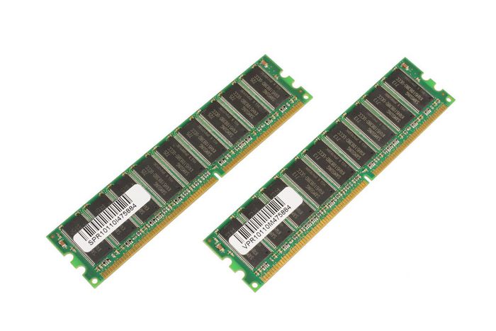 CoreParts 2GB Memory Module 400Mhz DDR Major DIMM - KIT 2x1GB - W124363768