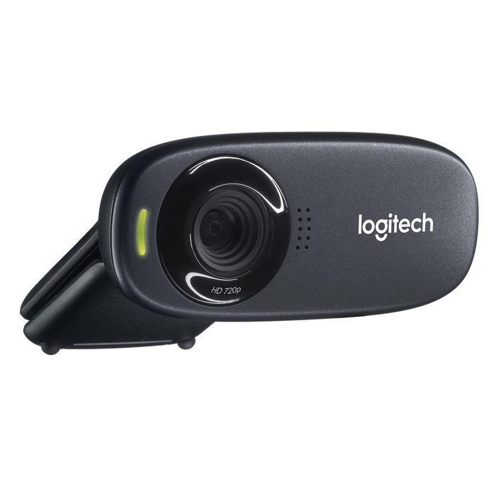 Logitech 1280 x 720, 5 mégapixels, Microphone intégré, USB 2.0 - W124482817