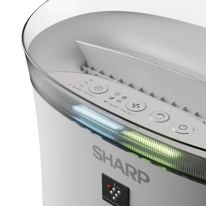 Sharp Air purifier with Plasmacluster Ion-Technology, 3 levels filter system, for rooms up to 30 sqm - W125938275