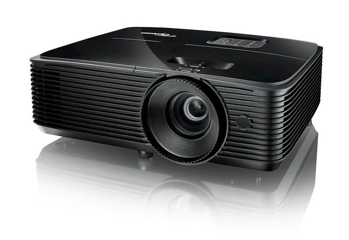 Optoma DLP, 3800 lumens, WXGA (1280x800), 16:10, Zoom 1.1, 1 x HDMI 1.4a 3D In, VGA In / Out, 1 x Composite In, RS-232 - W125947541
