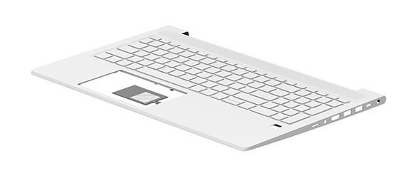 HP Top cover/keyboard - W125937204