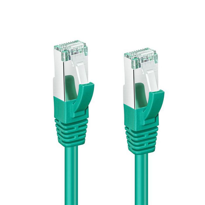 MicroConnect CAT6 S/FTP Network Cable 10m, Green - W124475457