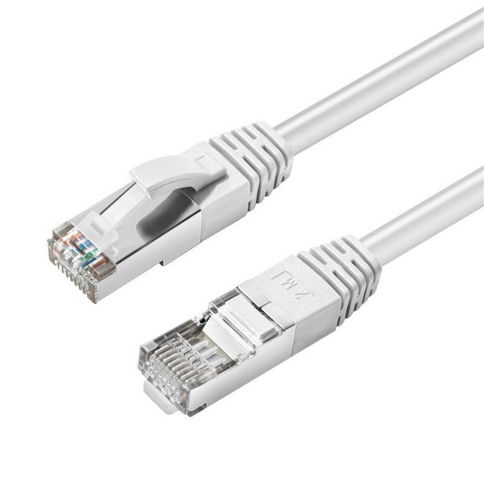 MicroConnect CAT6 S/FTP Network Cable 5m, White - W124775337