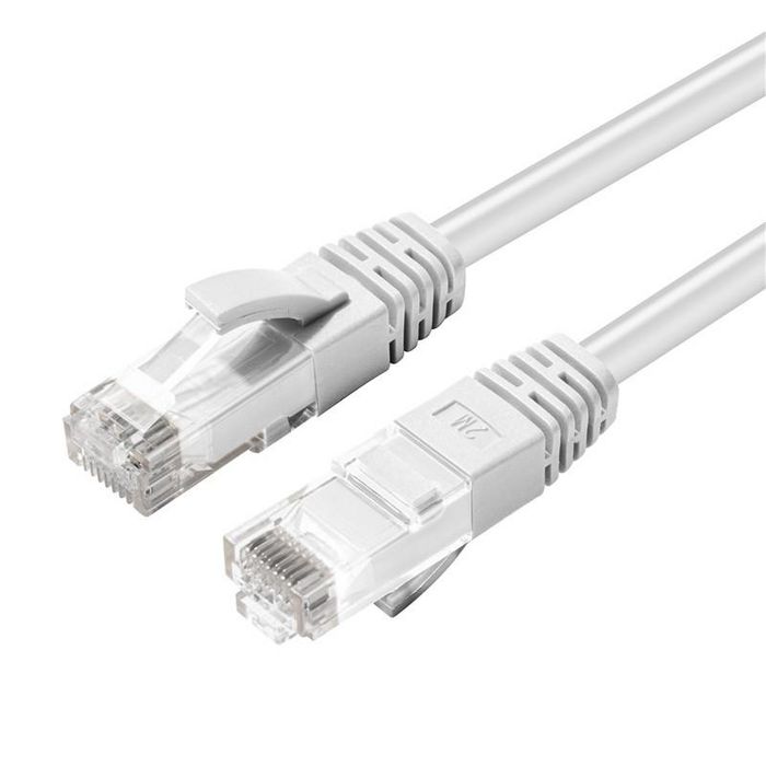 MicroConnect CAT6 U/UTP Network Cable 15m, White - W125077001