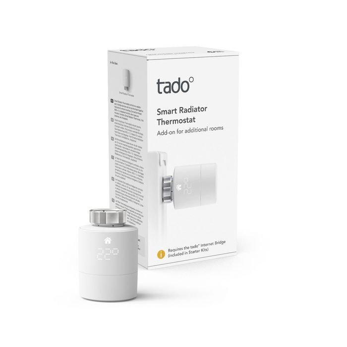 Tado Smart Radiator Thermostat x 1 Single pack - W125911951