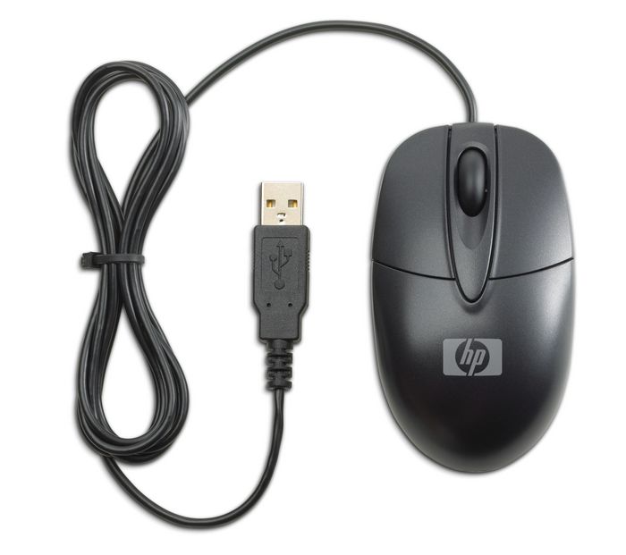 HP Souris optique de voyage USB HP - W124392252