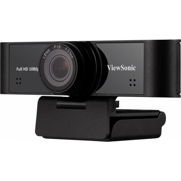 ViewSonic VB-CAM-001 - 1080P Ultra-wide Web USB Camera - Built-in Stereo Mic. - 118 x 37.2 x 30.8 mm - 200g. - Black - W125277420