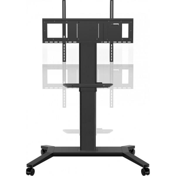 ViewSonic ViewBoard Motorized Trolley Stand, Max. 500mm High Adjustable, supports up to 86" displays (Wall mount included) - W124378007