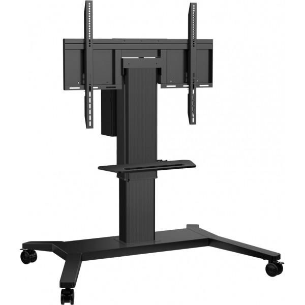 ViewSonic ViewBoard Moto Trolley Stand , Max 500mm High Adjust,  90 degree tilt, support up to 86" (Wall mount included) - W125277421