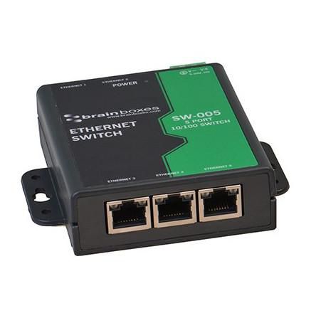 Brainboxes Ethernet Switch Industrial 5p - W124590885