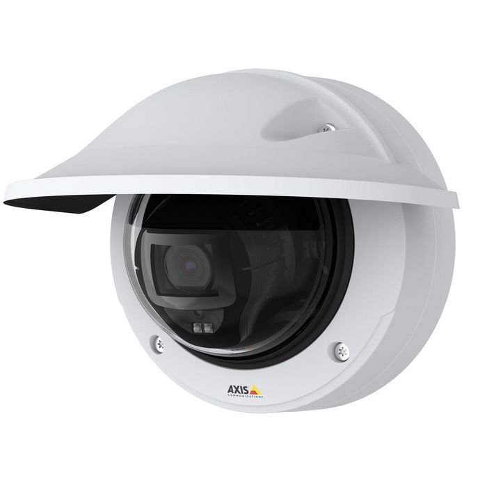 Axis P3248-LVE, IP security camera, Outdoor, Wired, Dome, Ceiling/wall, Black, White - W125822377