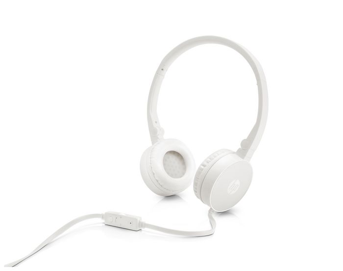 HP HP H2800 White Headset - W125509399