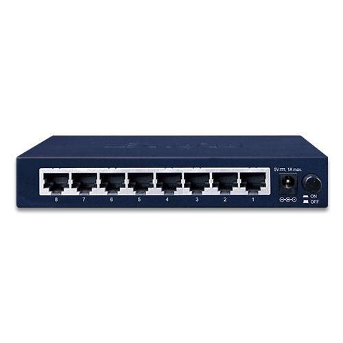 Planet 8-Port 10/100/1000BASE-T Gigabit Ethernet Switch - W125155150