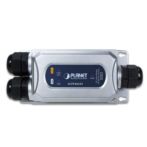 Planet Industrial IP67 1000BASE-X SFP to 10/100/1000BASE-T 802.3at PoE+ Media Converter - W125910566