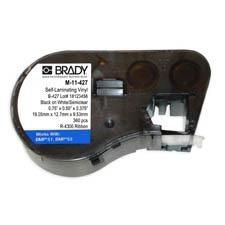 Brady 12.7x19.05mm, vinyl, white - W126059459