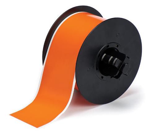 Brady Orange Indoor/Outdoor Vinyl Tape for BBP3x/S3xxx/i3300 Printers 57 mm X 30.40 m - W126063929