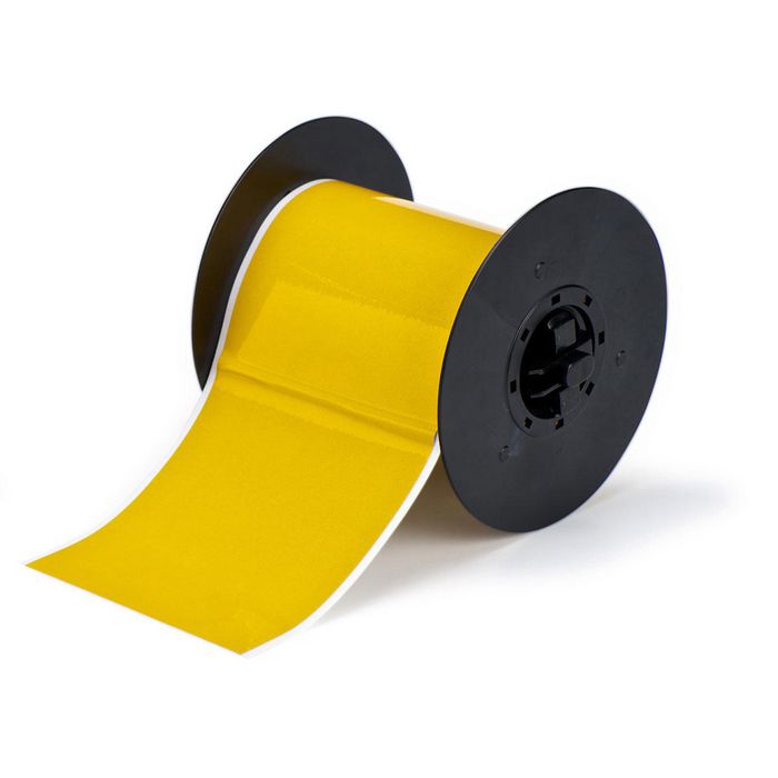 Brady Yellow Retro Reflective Tape for BBP3X/S3XXX/i3300 Printers 101.60 mm X 15.20 m - W126064543