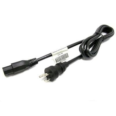 HP Power cord (Black) - 16 AWG, three conductor, 2.5m (8.2ft) long - Has straight (F) C13 receptacle (United States and Canada) - W126068286