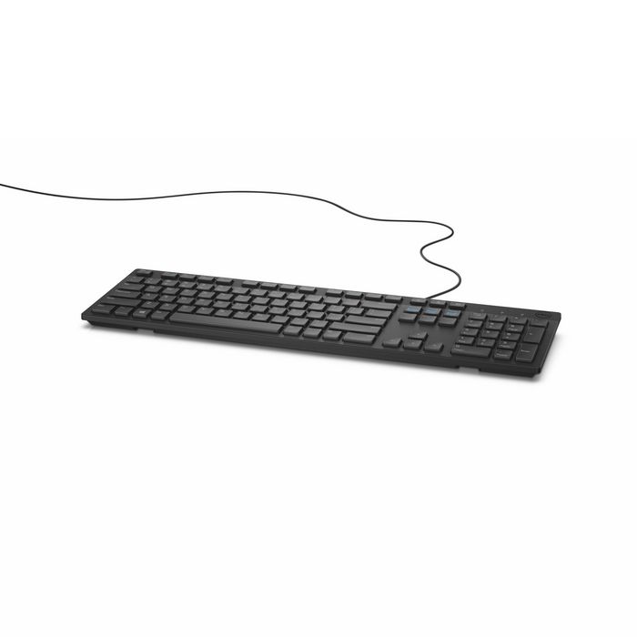 Dell Multimedia Keyboard KB216 - US International (QWERTY) - Black (RTL BOX) - W125835857