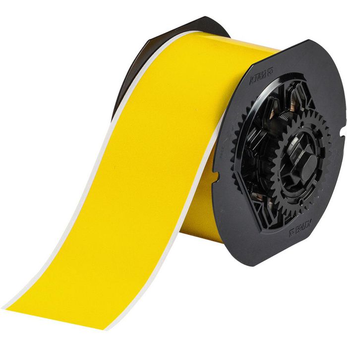 Brady Yellow Polyvinylfluoride Tape for BBP33/i3300 Printers 50.80 mm X 25.91 m - W126062912