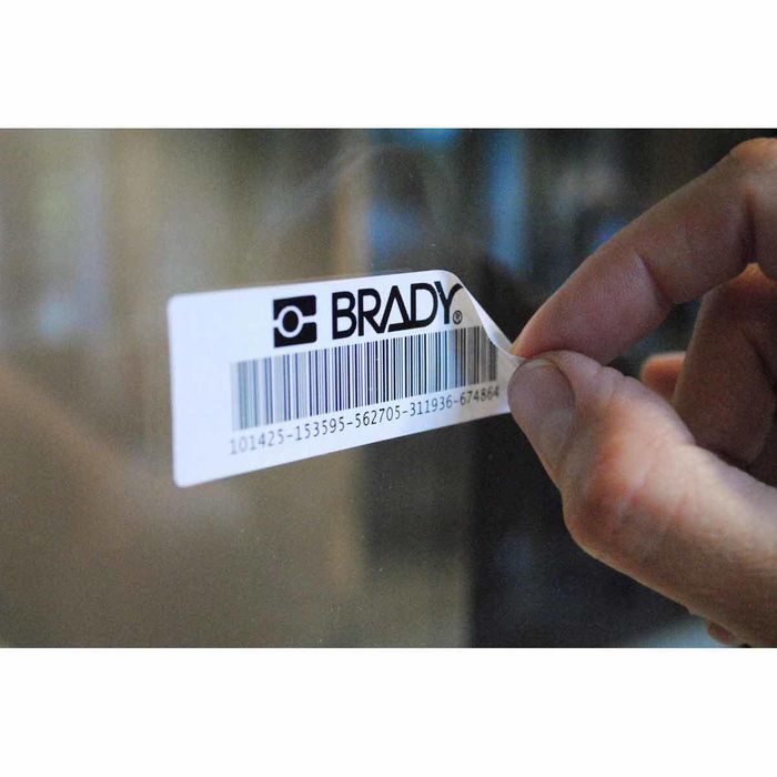 Brady Repositionable Paper, White, Matt, 1000 Label - W126063717