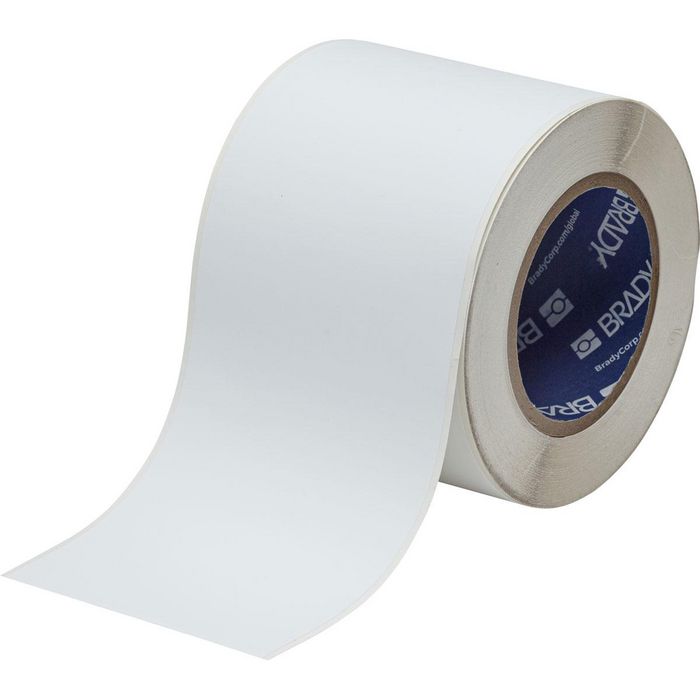 Brady White Continuous Repositionable Tape for J5000 Printer 101.60 mm X 30.48 m - W126063743