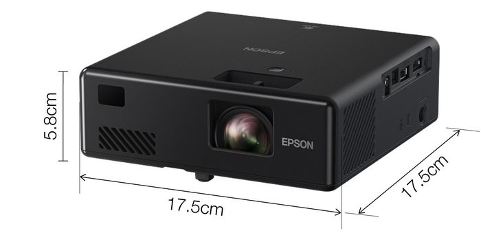 Epson 3LCD, 1000 Lumen, Full HD, 16:9, 2500000 : 1, Laser, 192 Hz - 240 Hz, 16.77 million colours, USB 2.0 Type A, USB 2.0 Type B, HDMI, 102 W, Desktop, Floor, Black - W125871991