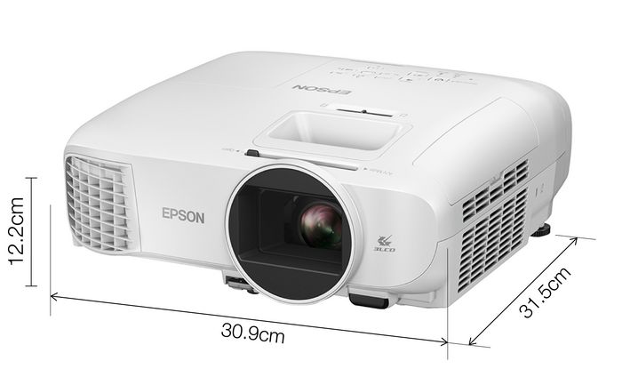Epson 3LCD , 2700 lm, Full HD 1080p, 1920 x 1080, 16:9, 3D, 35.000 : 1, Lamp - W125869067