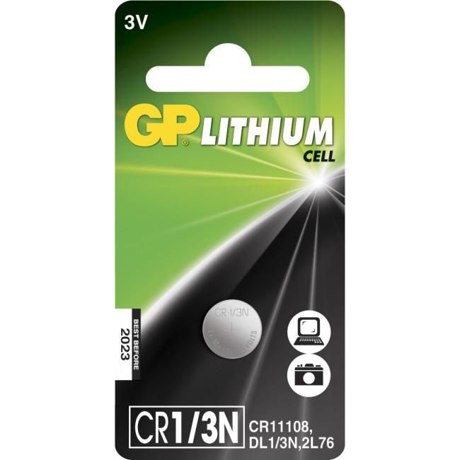 GP Batteries Lithium Cell Battery CR1/3N 1-pack - W126074994