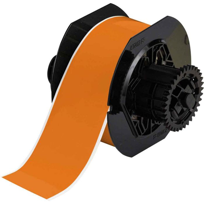 Brady Orange High Performance Polyester Tape for BBP3X/S3XXX/i3300 Printers 57 mm X 30.40 m - W126063776
