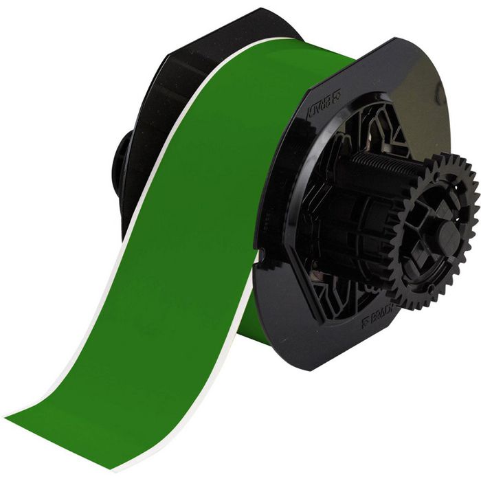 Brady Green High Performance Polyester Tape for BBP3X/S3XXX/i3300 Printers 57 mm X 30.40 m - W126063772