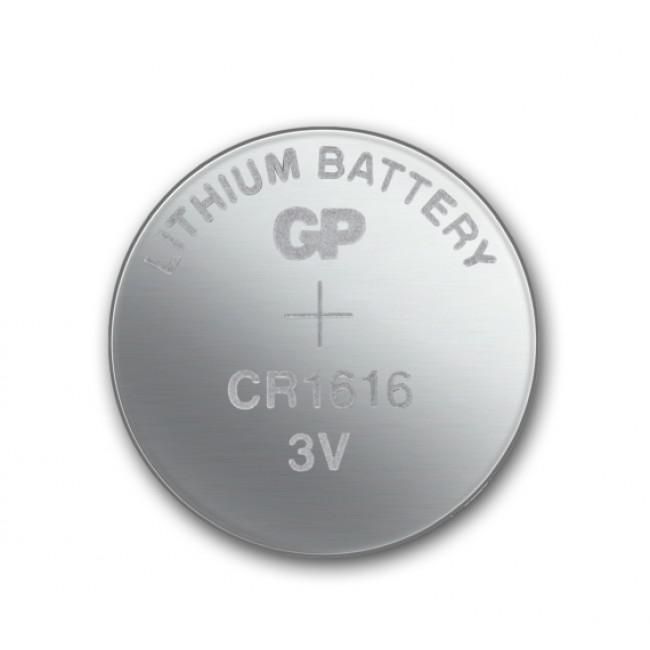 GP Batteries Lithium Cell Battery - CR1616, 5-pack - W126074996