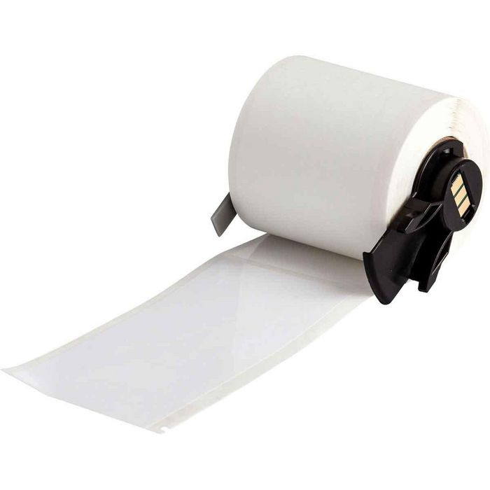 Brady BMP61 M611 TLS2200 Glossy White Polyester Asset and Equipment Tracking Labels - W126060705