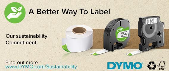 DYMO D1 - Durable Étiquettes - Noir sur blanc  - 12mm x 5.5m - W125340254