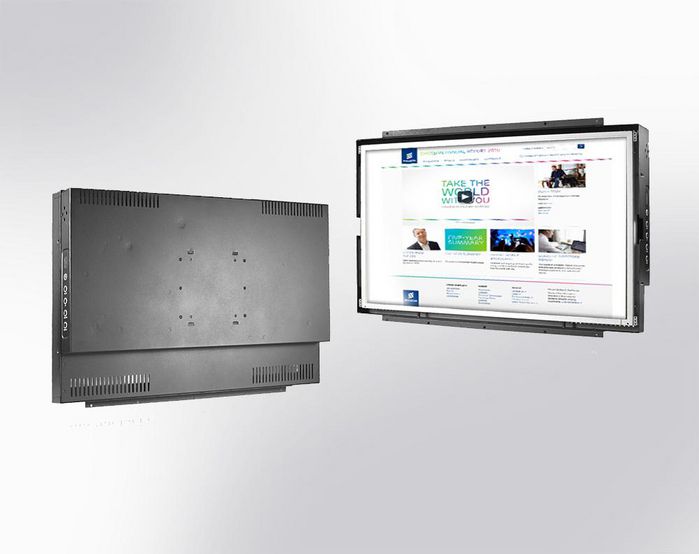 Winsonic Open frame 23.8"-1920x1080 LED-300nit with DVI &HDMI Port VGA WV(178°/178°) AC-IN w/ built-in pwr PCAP touch 10pt USB - W126077726