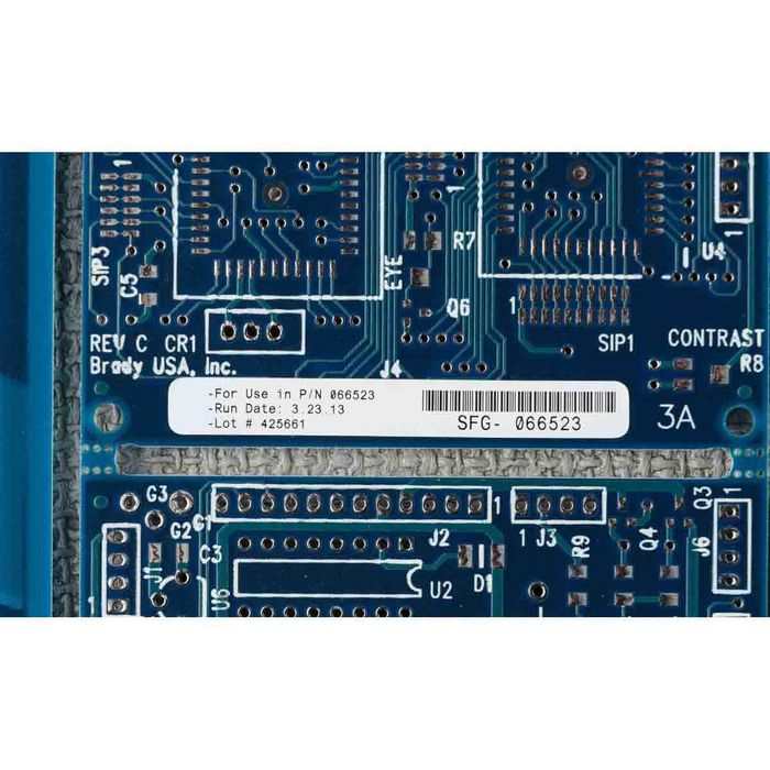 Brady 76 mm Core Glossy Electrostatic Dissipative 1 mil Polyimide Circuit Board Labels - W126063654
