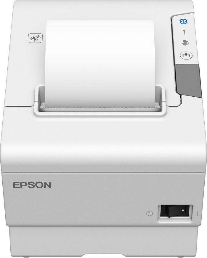 Epson Epson TM-T88VI (102): Serial, USB, Ethernet, Buzzer, PS, White, EU - W124846468