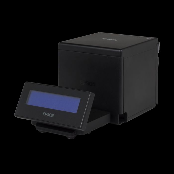 Epson DM-D30 (111): Customer Display for TM-m30 Black - W124643810