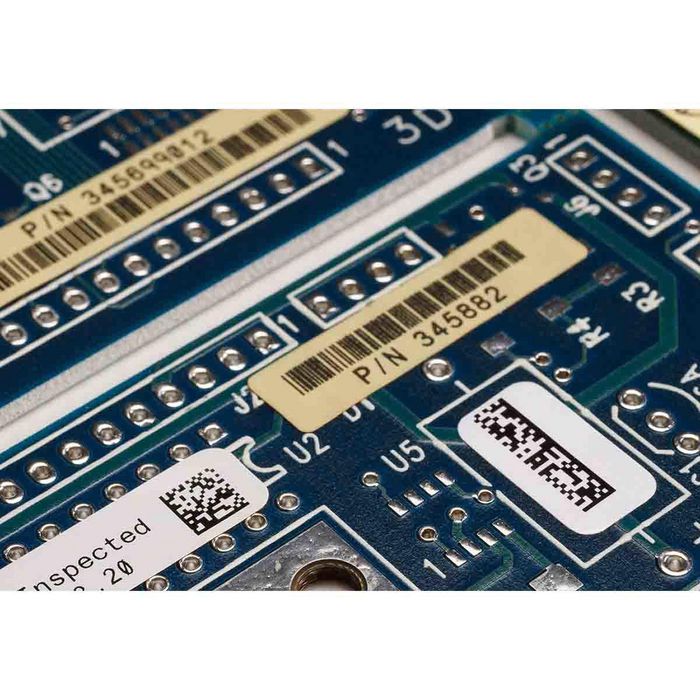 Brady 76 mm Core Matt Amber Polyimide Circuit Board Labels - W126062165