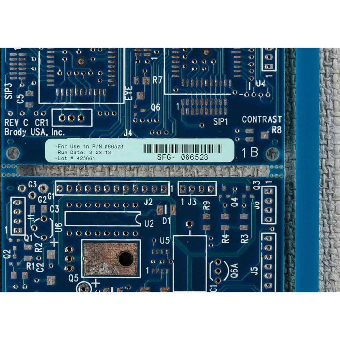 Brady 76 mm Core Glossy Light Green Polyimide Circuit Board Labels - W126064147