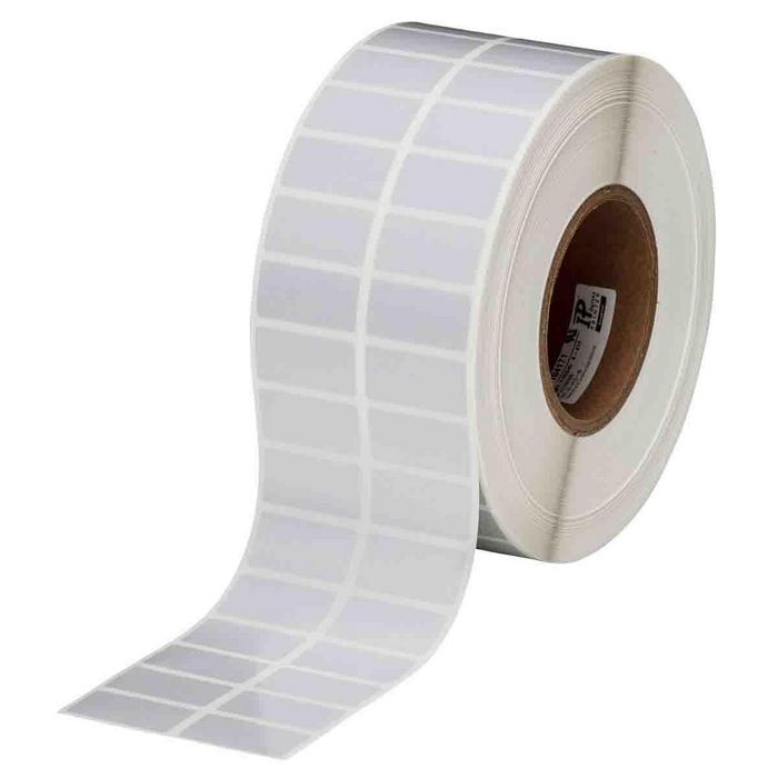 Brady 76 mm Core Matt Silver Polyester with Rubber Adhesive Labels - W126065582