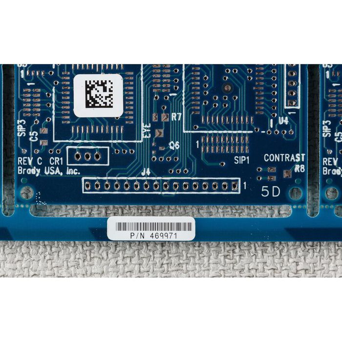 Brady 76 mm Core Matt White 1 mil Polyimide Circuit Board Labels - W126064071