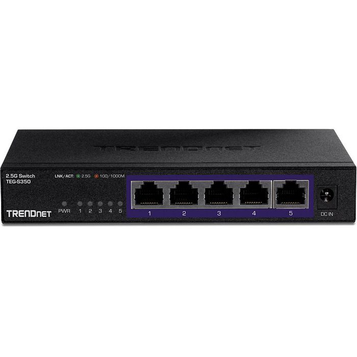 TRENDnet 8xRJ-45, 16000 MAC, 29.76 Mpps, 100-240V, 50/60Hz - W125923363