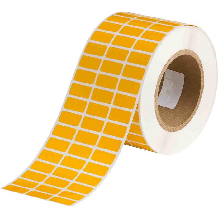 Brady 76 mm Core Glossy Yellow Polyester Barcode and Rating Plate Labels - W126063912