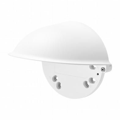 Hanwha Capa de chuva protetora para câmaras dome exterior Wisenet, branca - W125471526